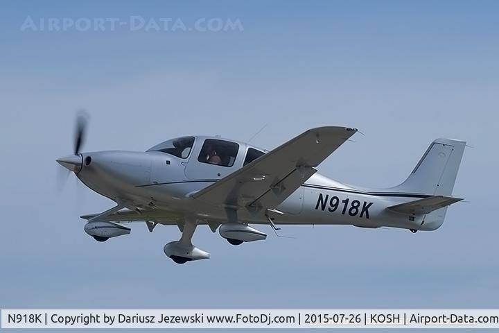N918K, 2015 Cirrus SR22 C/N 4217, Cirrus SR22  C/N 4217, N918K