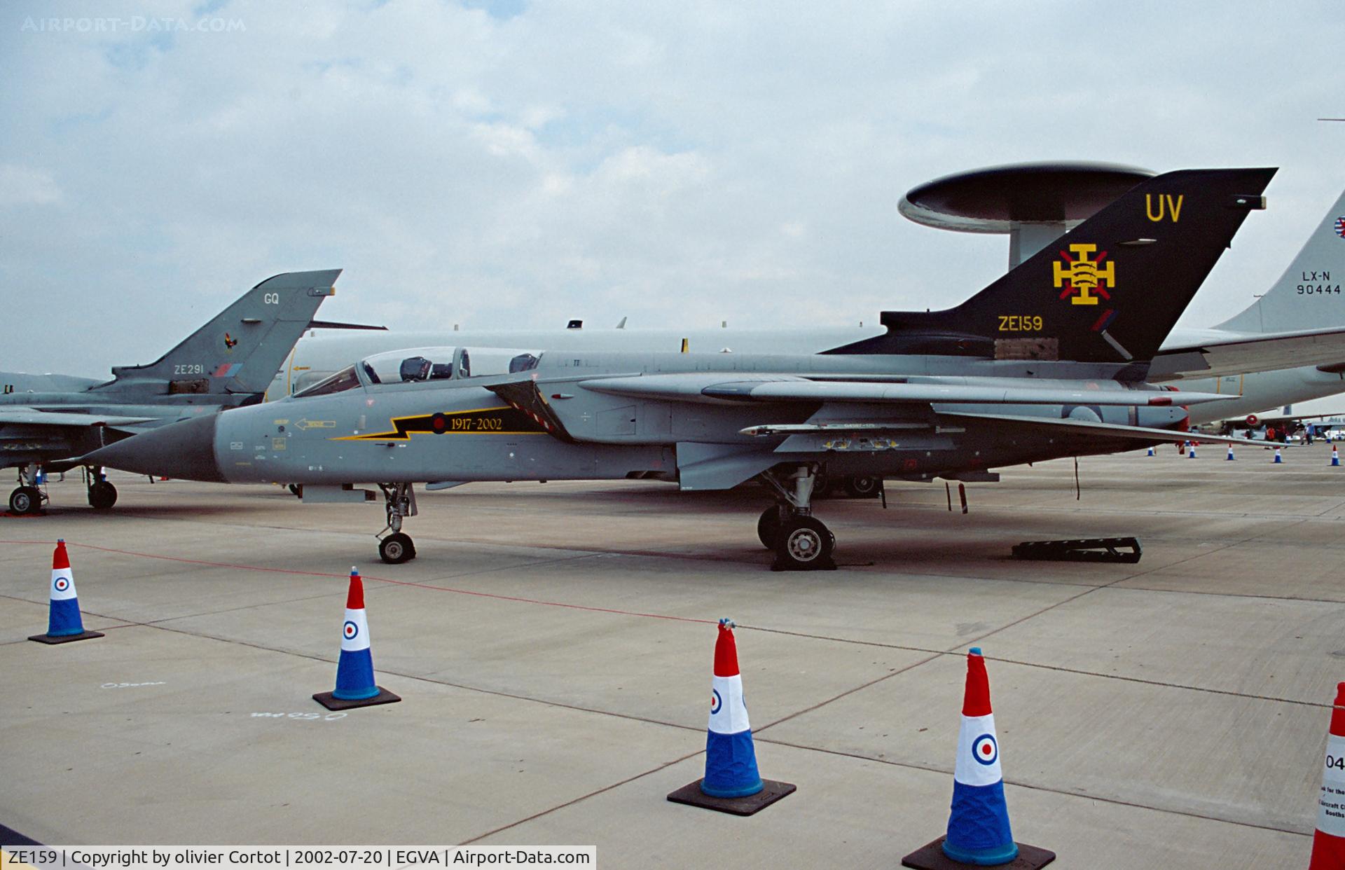 ZE159, 1986 Panavia Tornado F.3 C/N 509/AS014/3229, RIAT 2002