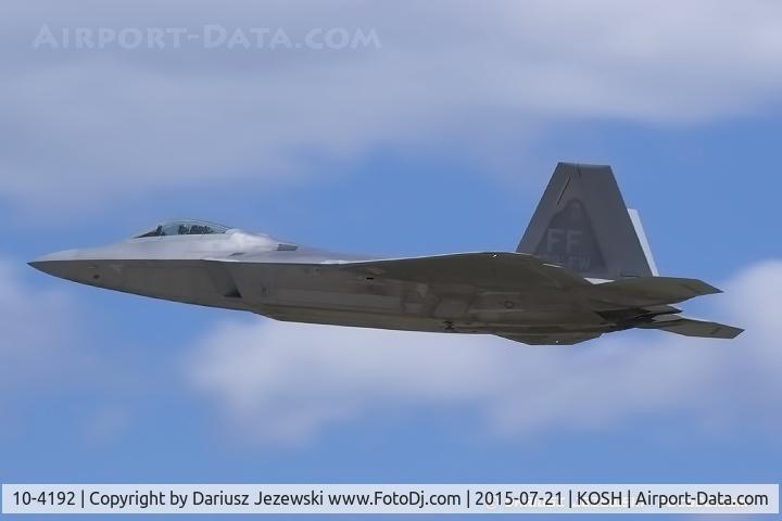 10-4192, 2010 Lockheed Martin F-22A Raptor C/N 4192, F-22 Raptor 10-4192 FF from 94th FS 