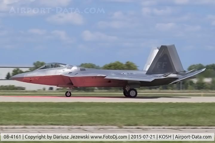 08-4161, 2008 Lockheed Martin F-22A Raptor C/N 4161, F-22 Raptor 08-4161 FF from 94th FS 