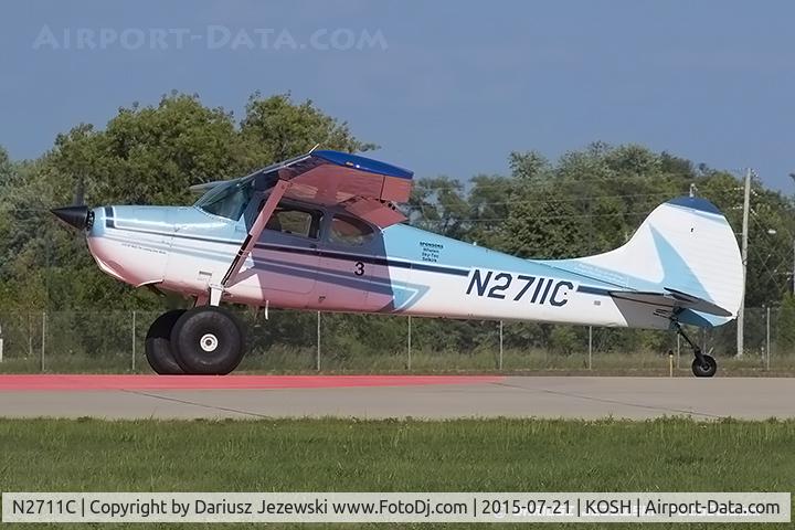 N2711C, 1954 Cessna 170B C/N 26255, Cessna 170B  C/N 26255, N2711C