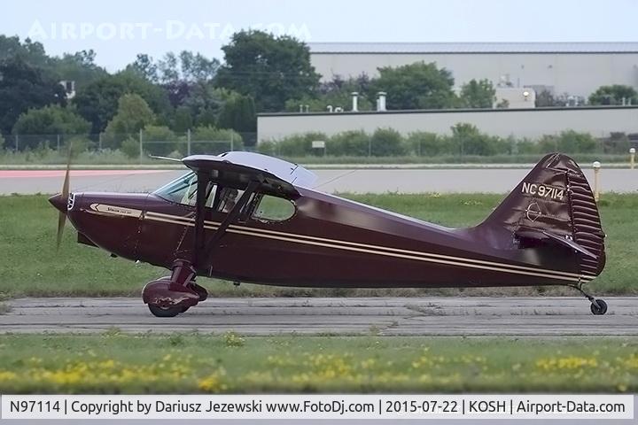N97114, 1946 Stinson 108-1 Voyager C/N 108-1114, Stinson 108-1 Voyager  C/N 108-1114, NC97114