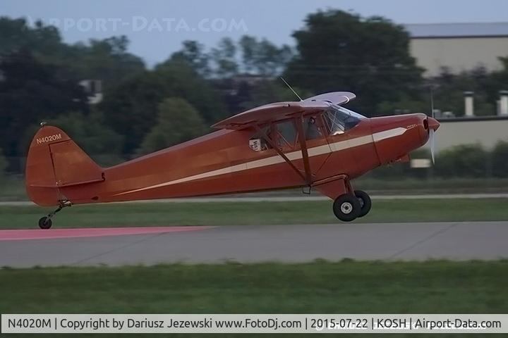 N4020M, 1947 Piper PA-12 Super Cruiser C/N 12-2898, Piper PA-12 Super Cruiser  C/N 364849, N4020M