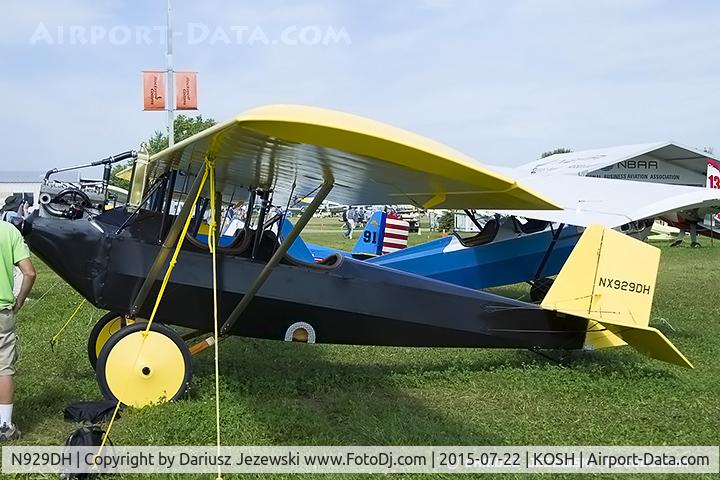 N929DH, Pietenpol Air Camper C/N 001 (N929DH), Air Camper  C/N 001, NX929DH