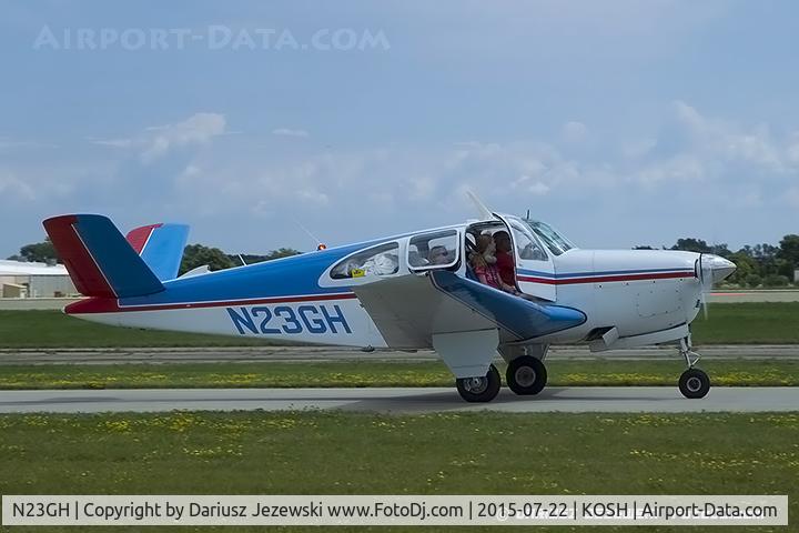 N23GH, 1950 Beech B35 Bonanza C/N D-2435, Beech B35 Bonanza  C/N D-2435, N23GH