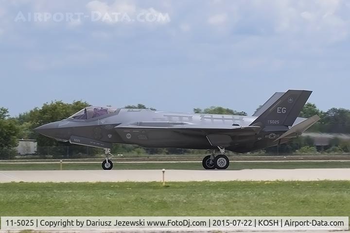 11-5025, 2013 Lockheed Martin F-35A Lightning II C/N AF-36, F-35A Lightning II 11-5025 EG from 58th FS 
