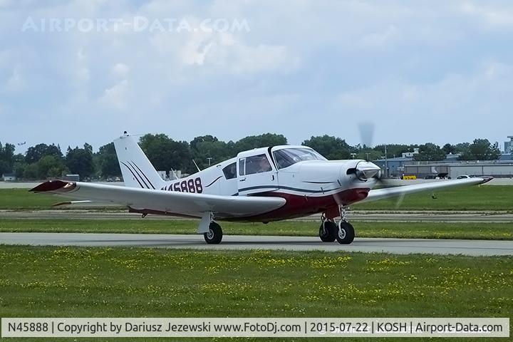 N45888, 1963 Piper PA-24-250 Comanche C/N 24-3453, Piper PA-24-250 Comanche  C/N 24-3453, N45888