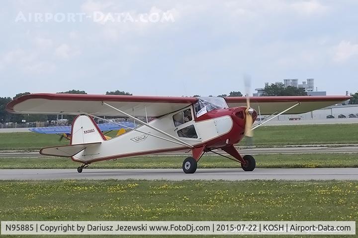 N95885, 1946 Taylorcraft BC12-D C/N 8185, Taylorcraft BC12-D  C/N 8185, N95885