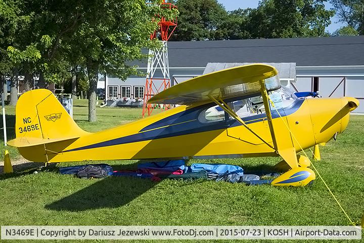 N3469E, 1947 Aeronca 11AC Chief C/N 11AC-1764, Aeronca 11AC Chief  C/N 11AC-1764, NC3469E