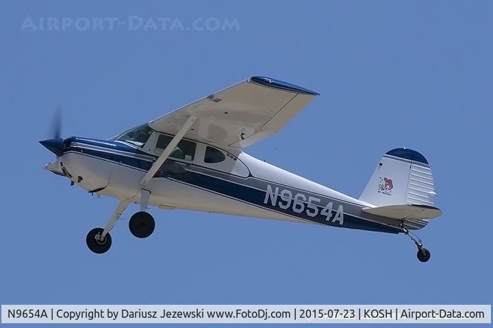 N9654A, 1950 Cessna 140A C/N 15375, Cessna 140A  C/N 15375, N9654A