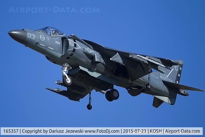 165357, McDonnell Douglas AV-8B Harrier II C/N B274, AV-8B Harrier 165357 CG-03 from VMA-231 