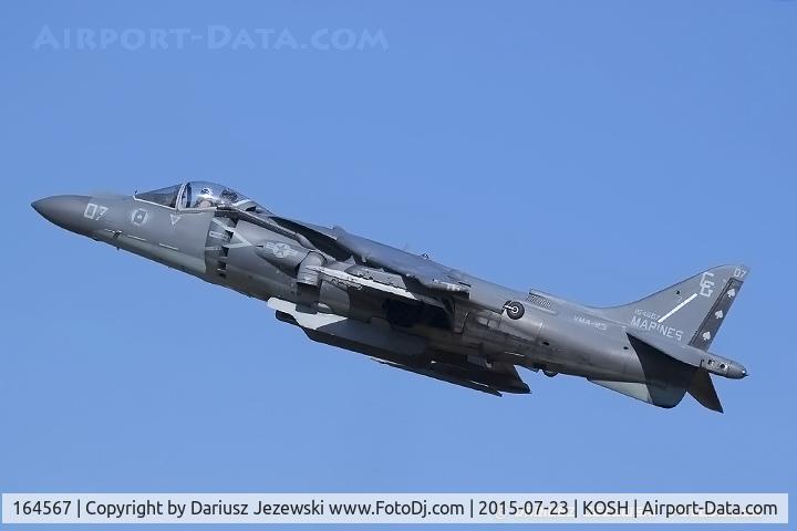 164567, McDonnell Douglas AV-8B Harrier II C/N 252, AV-8B Harrier 164567 EH-54 from VMM-264 