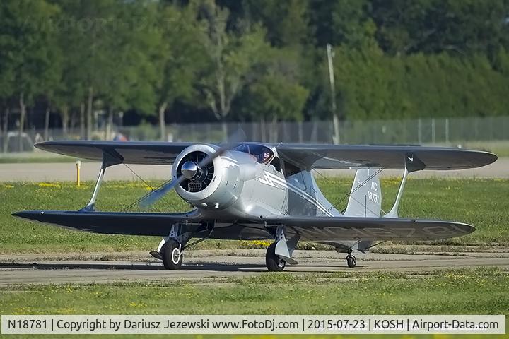 N18781, 1938 Beech F17D Staggerwing C/N 204, Beech F17D Staggerwing  C/N 204, NC18781