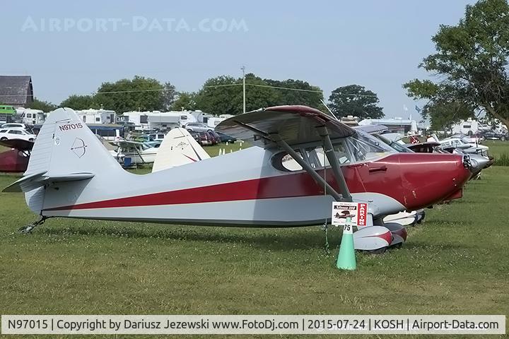N97015, 1946 Stinson 108-1 Voyager C/N 108-1015, Stinson 108-1 Voyager  C/N 108-1015, N97015