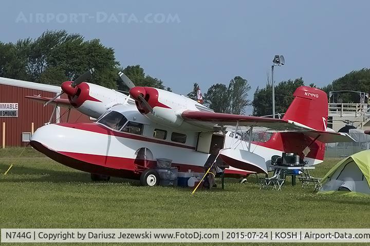 N744G, 1944 Grumman G-44 Widgeon C/N 1394, Grumman G-44 Widgeon  C/N 1394, N744G