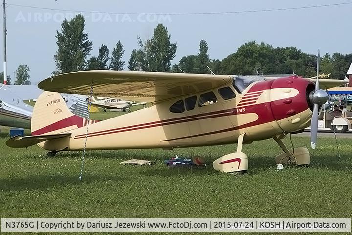 N3765G, 1948 Cessna 190 C/N 7101, Cessna 190  C/N 7101, N3765G