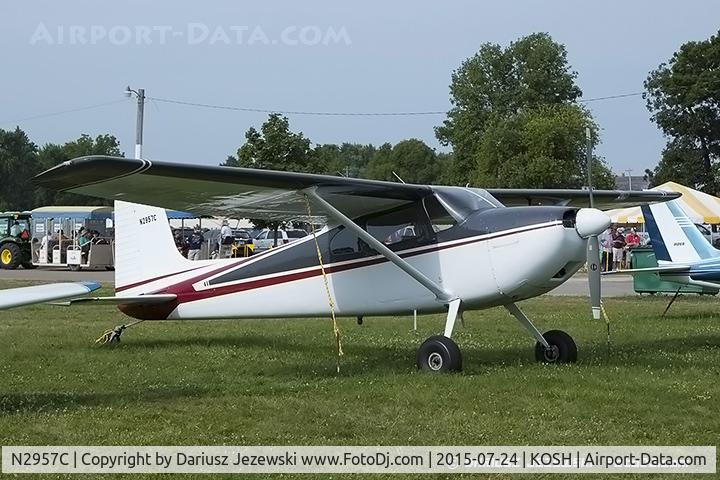 N2957C, 1954 Cessna 180 C/N 30857, Cessna 180 Skywagon  C/N 30857, N2957C