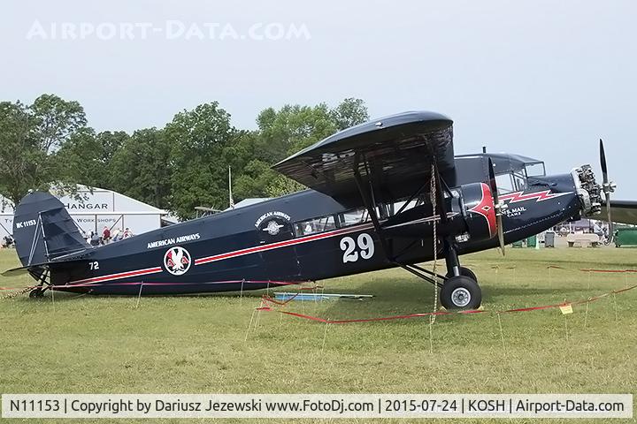 N11153, 1931 Stinson SM-6000-B C/N 5021, Stinson SM-6000-B  C/N 5021, NC11153