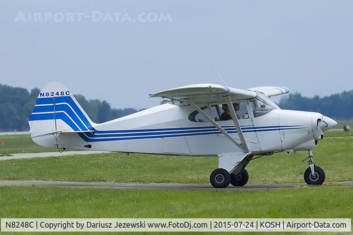 N8248C, 1954 Piper PA-22-135 Tri-Pacer C/N 22-2334, Piper PA-22-135 Tri-Pacer  C/N 22-2334, N8248C