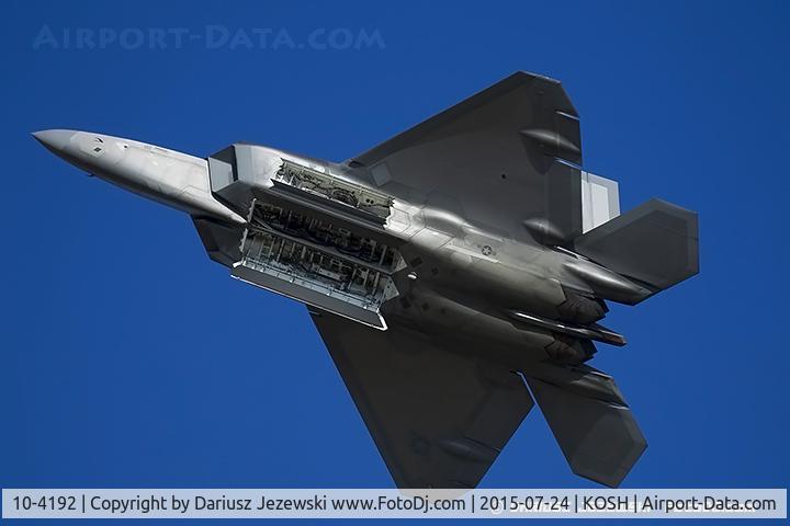 10-4192, 2010 Lockheed Martin F-22A Raptor C/N 4192, F-22 Raptor 10-4192 FF from 94th FS 