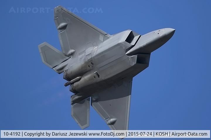 10-4192, 2010 Lockheed Martin F-22A Raptor C/N 4192, F-22 Raptor 10-4192 FF from 94th FS 
