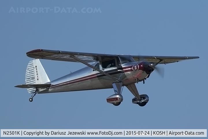 N2501K, 1947 Luscombe 8E Silvaire C/N 5228, Luscombe 8E Silvaire  C/N 5228, N2501K