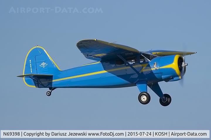 N69398, 1944 Stinson V77 Reliant C/N 77-293, Stinson V77 Reliant  C/N 77-293, NC69398