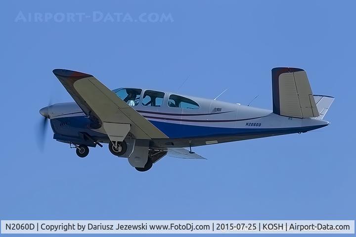 N2060D, 1953 Beech D35 C/N D-3402, Beech D35 Bonanza  C/N D-3402, N2060D