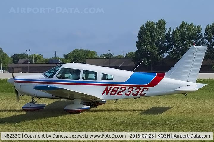 N8233C, 1975 Piper PA-28-151 Cherokee Warrior C/N 28-7615083, Piper PA-28-151 Cherokee Warrior  C/N 28-7615083, N8233C