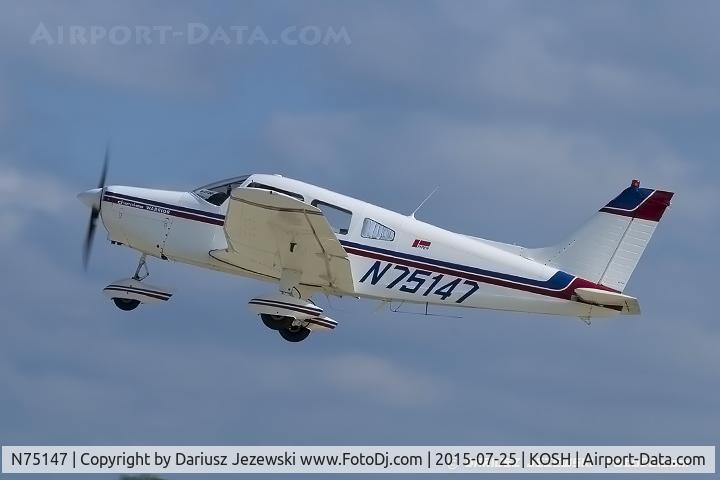 N75147, 1976 Piper PA-28-151 Cherokee Warrior C/N 28-7615258, Piper PA-28-151 Cherokee Warrior  C/N 28-7615258, N75147