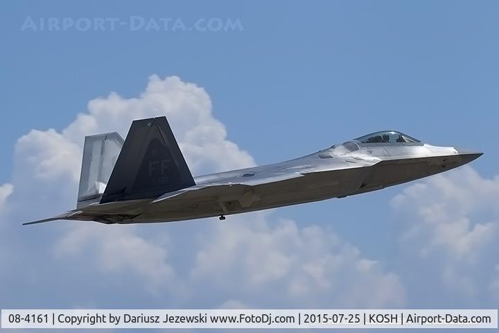 08-4161, 2008 Lockheed Martin F-22A Raptor C/N 4161, F-22 Raptor 08-4161 FF from 94th FS 
