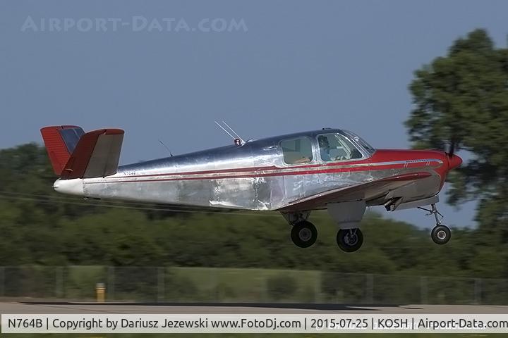 N764B, 1948 Beech A35 Bonanza C/N D-1772, Beech A35 Bonanza  C/N D-1772, N764B