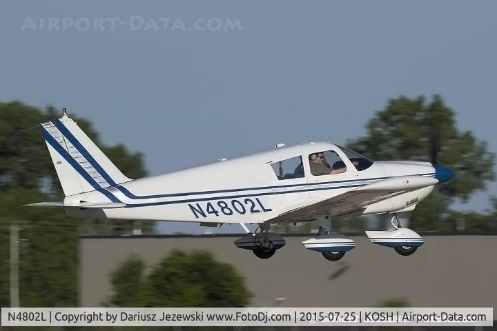 N4802L, 1967 Piper PA-28-180 Cherokee C/N 28-4141, Piper PA-28-180 Cherokee  C/N 28-4141, N4802L