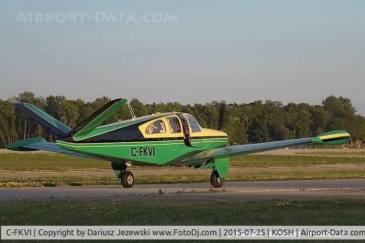 C-FKVI, 1949 Beech A35 Bonanza C/N D 1975, Beech A35 Bonanza  C/N D 1975, C-FKVI