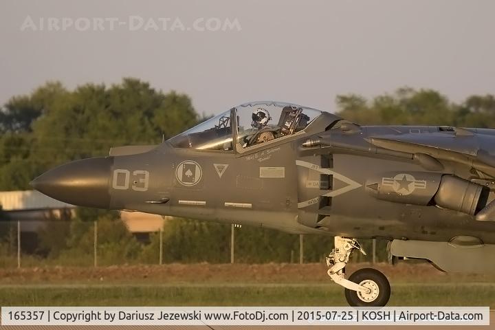 165357, McDonnell Douglas AV-8B Harrier II C/N B274, AV-8B Harrier 165357 CG-03 from VMA-231 