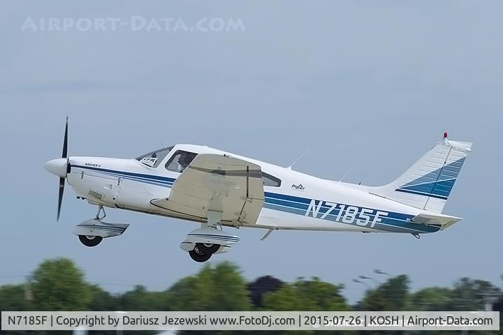 N7185F, 1976 Piper PA-28-181 Archer C/N 28-7790186, Piper PA-28-181 Archer  C/N 28-7790186, N7185F