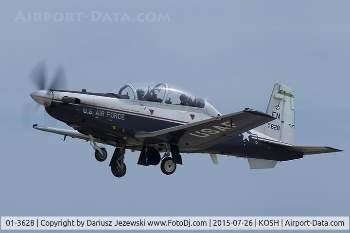 01-3628, 2001 Raytheon T-6A Texan II C/N PT-163, T-6A Texan II 01-3628 EN from 459th FTS 