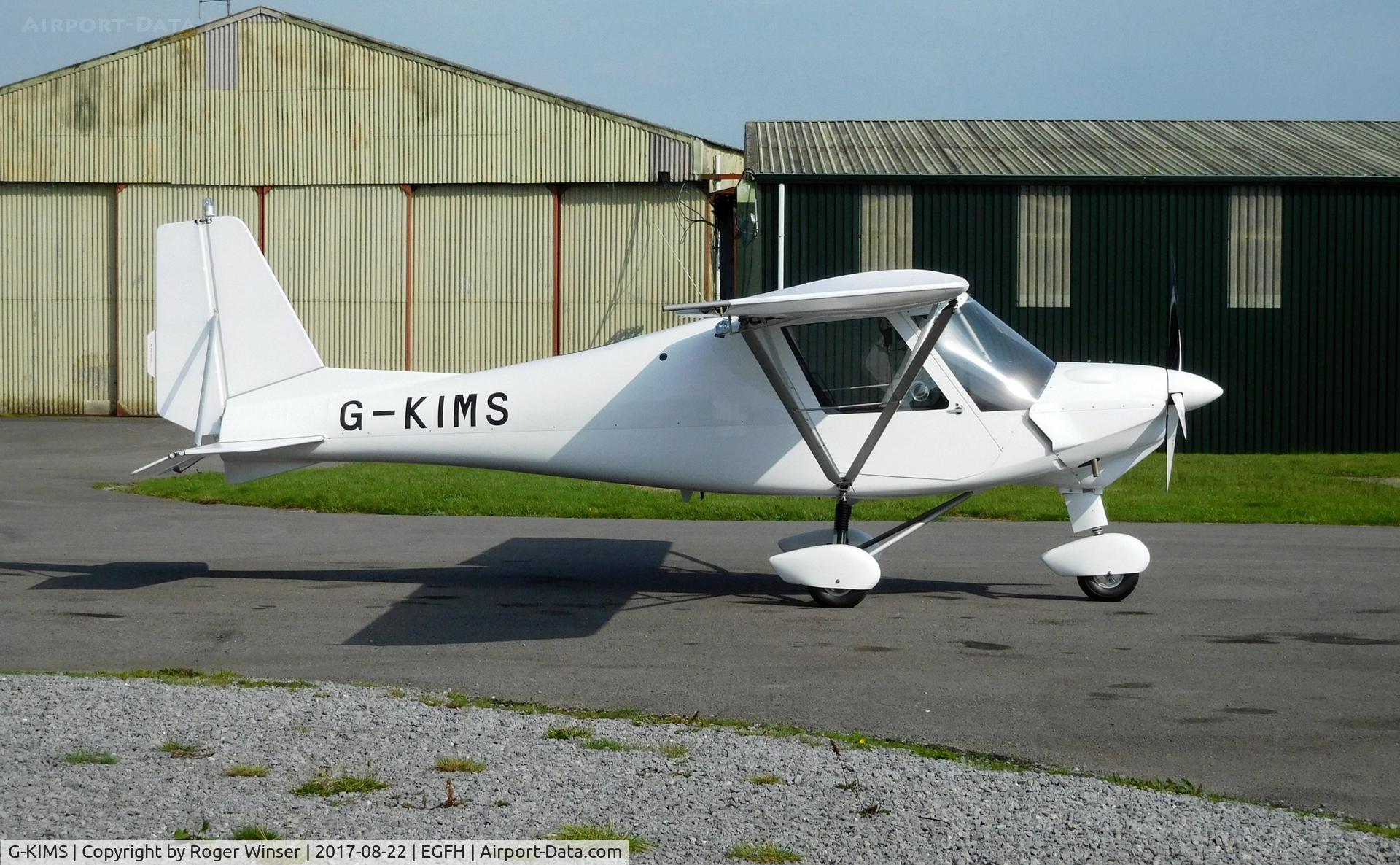 G-KIMS, 2017 Comco Ikarus C42 FB100 C/N 1704-7497, Resident C.42, the latest addition to the Gower Flight Centre fleet.