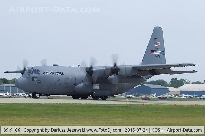 89-9106, 1989 Lockheed C-130H Hercules C/N 382-5223, C-130H Hercules 89-9106 from 757rd AS 