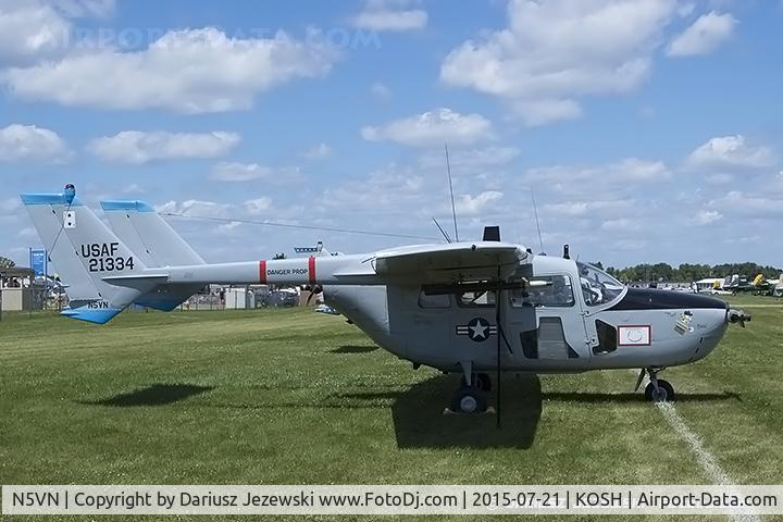 N5VN, 1967 Cessna O-2A Super Skymaster C/N 337M-0040, Cessna O-2A  C/N 67-21334 , N5VN