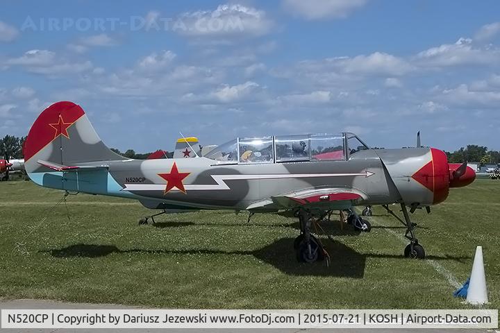 N520CP, 1989 Yakovlev Yak-52 C/N 899804, Yakovlev Yak-52  C/N 899804, N520CP