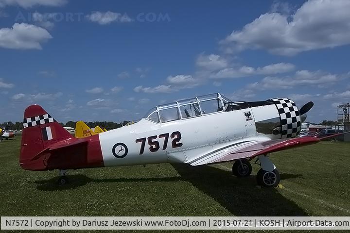 N7572, 1941 North American AT-6D Texan C/N 41-34018, North American AT-6D Texan  C/N 41-34018, N7572