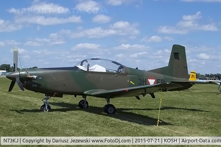 N73KJ, 1985 Pilatus PC-7 C/N 487, Pilatus PC-7 Turbo Trainer  C/N 487, N73KJ