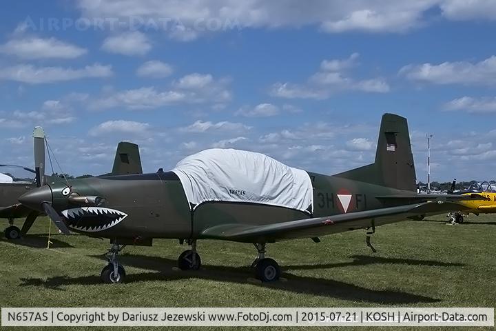 N657AS, Pilatus PC-7 C/N 447, Pilatus PC-7 Turbo Trainer  C/N 447, N657AS