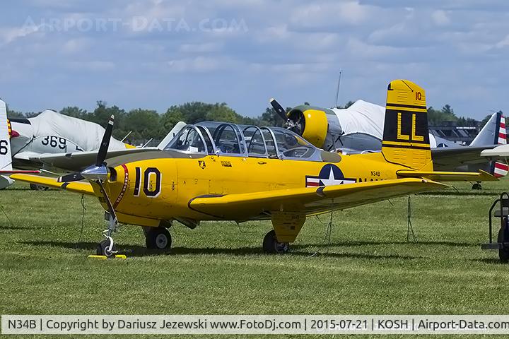 N34B, 1952 Beech B-45 C/N G-17, Beech B-45  C/N G-17, N34B