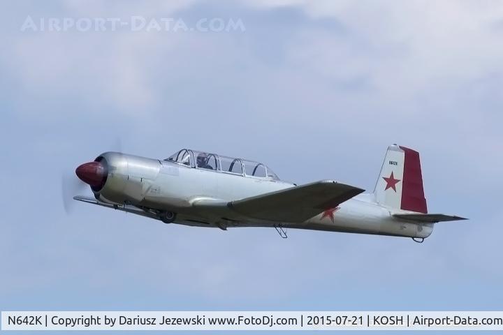 N642K, 1985 Nanchang CJ-6A C/N 4232013, Nanchang CJ-6A  C/N 4232013, N642K