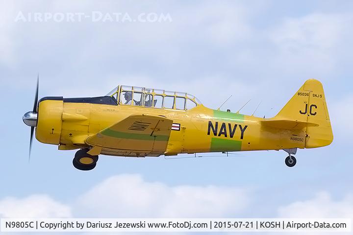 N9805C, 1945 North American SNJ-5B Texan C/N 85036, North American SNJ-5B Texan  C/N 85036, N9805C