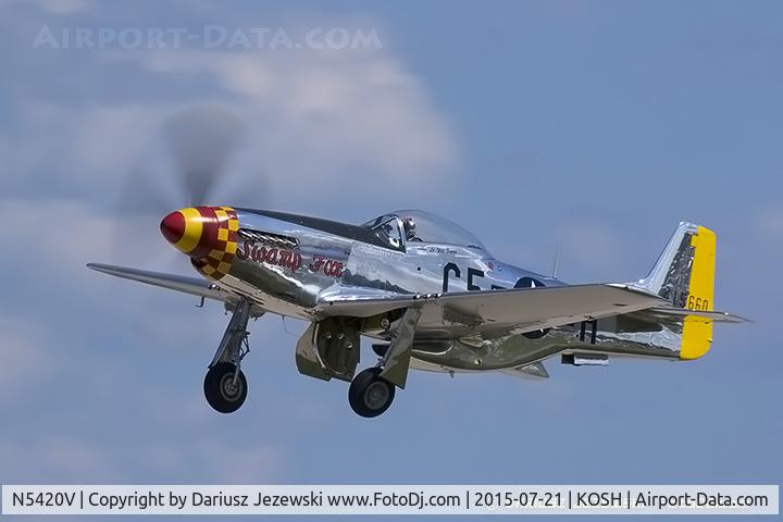N5420V, 1944 North American/aero Classics P-51D C/N 44-74202, North American P-51D Mustang 