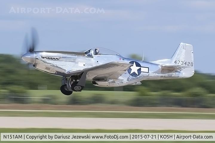 N151AM, 1944 North American P-51D Mustang C/N 122-39879, North American F-51D Mustang  C/N 4473420, NL151AM