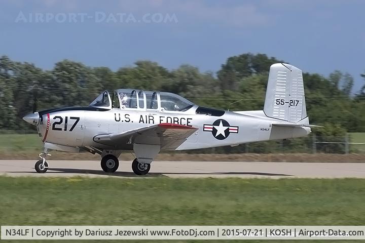 N34LF, 1955 Beech T-34A Mentor C/N G-774, Beech A45 (T-34A) Mentor  C/N G-774, N34LF